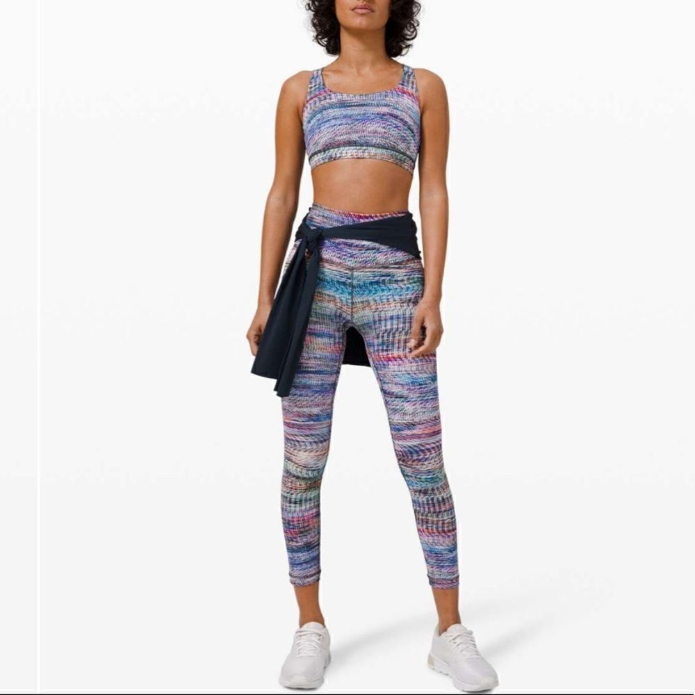 Lululemon Wunder Train High Rise 25” Digital Oasis